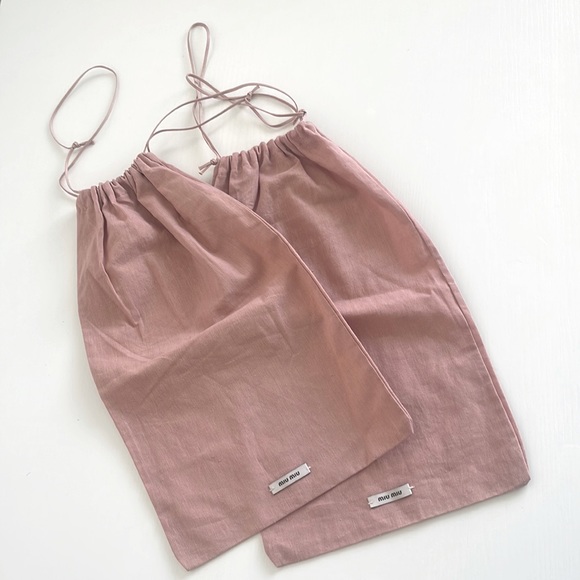 Miu Miu Dustbag (Set of 2) - Picture 1 of 1